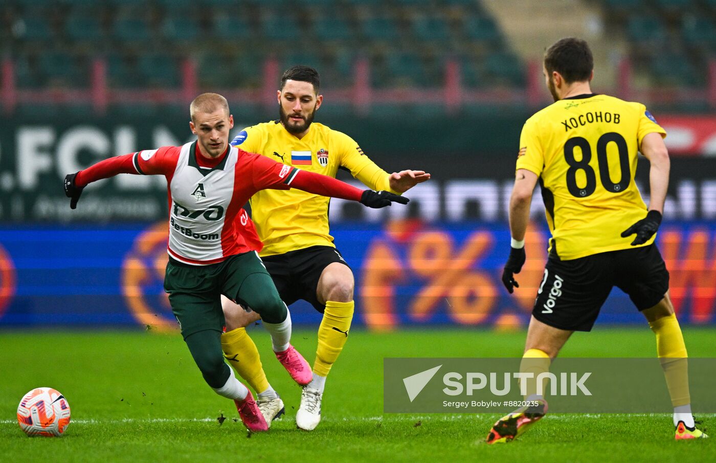 Russia Soccer Premier-League Lokomotiv - Khimki