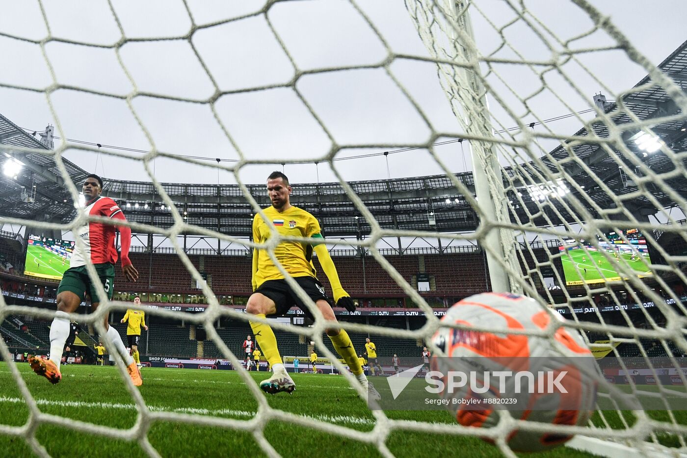 Russia Soccer Premier-League Lokomotiv - Khimki