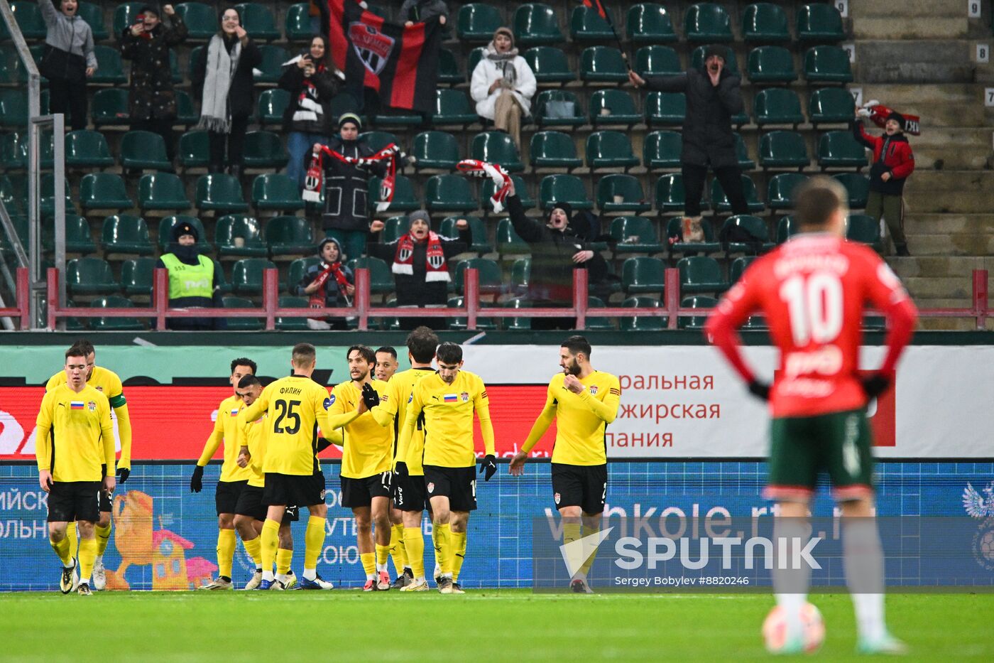 Russia Soccer Premier-League Lokomotiv - Khimki