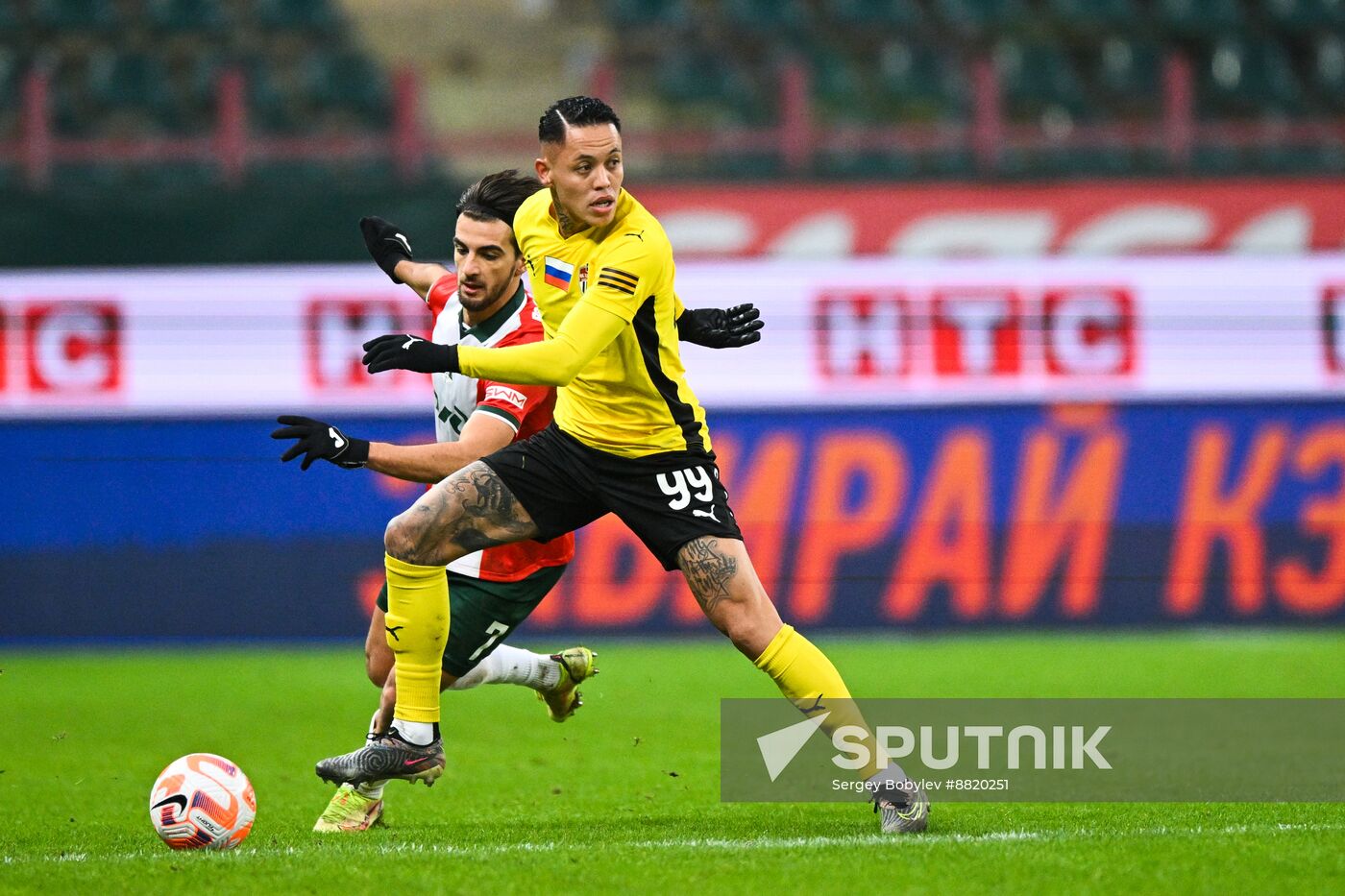 Russia Soccer Premier-League Lokomotiv - Khimki