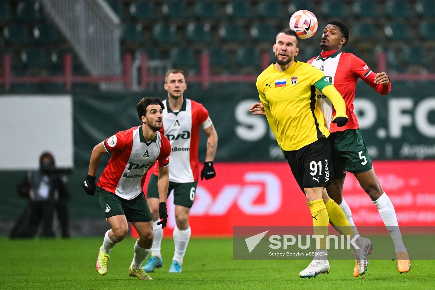 Russia Soccer Premier-League Lokomotiv - Khimki