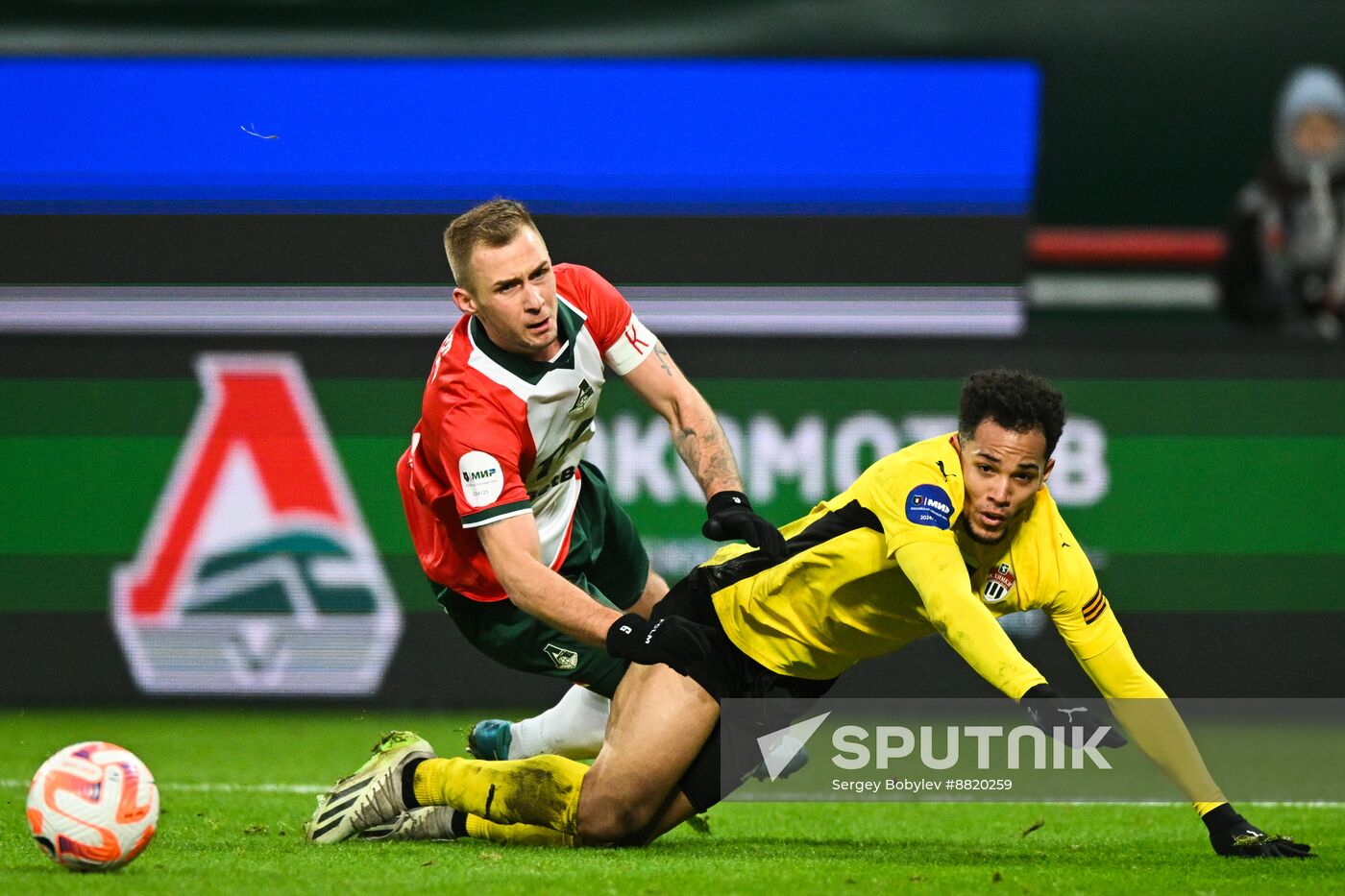 Russia Soccer Premier-League Lokomotiv - Khimki