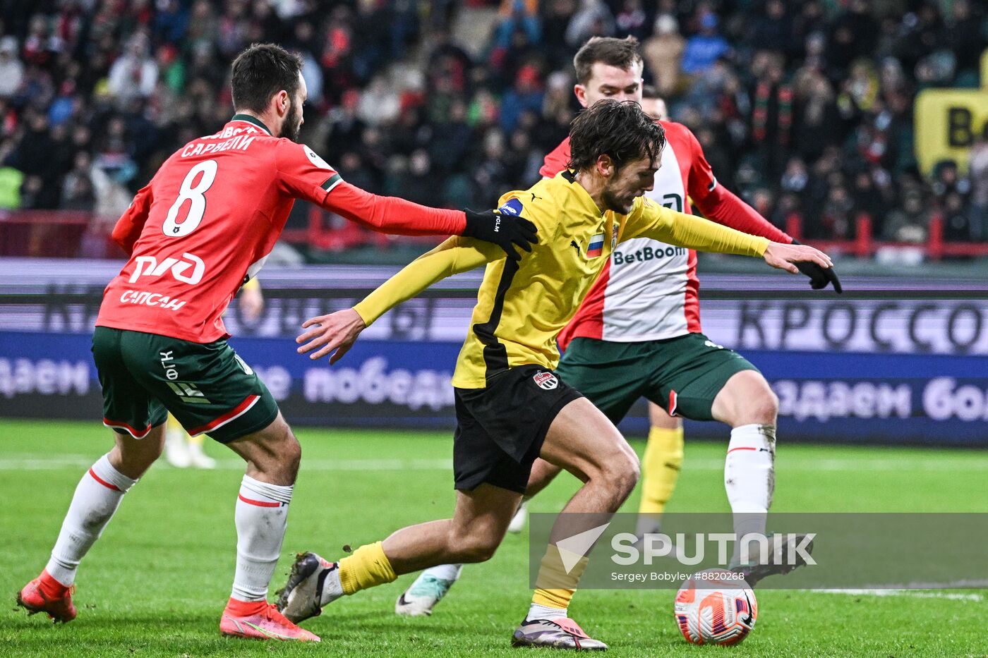 Russia Soccer Premier-League Lokomotiv - Khimki