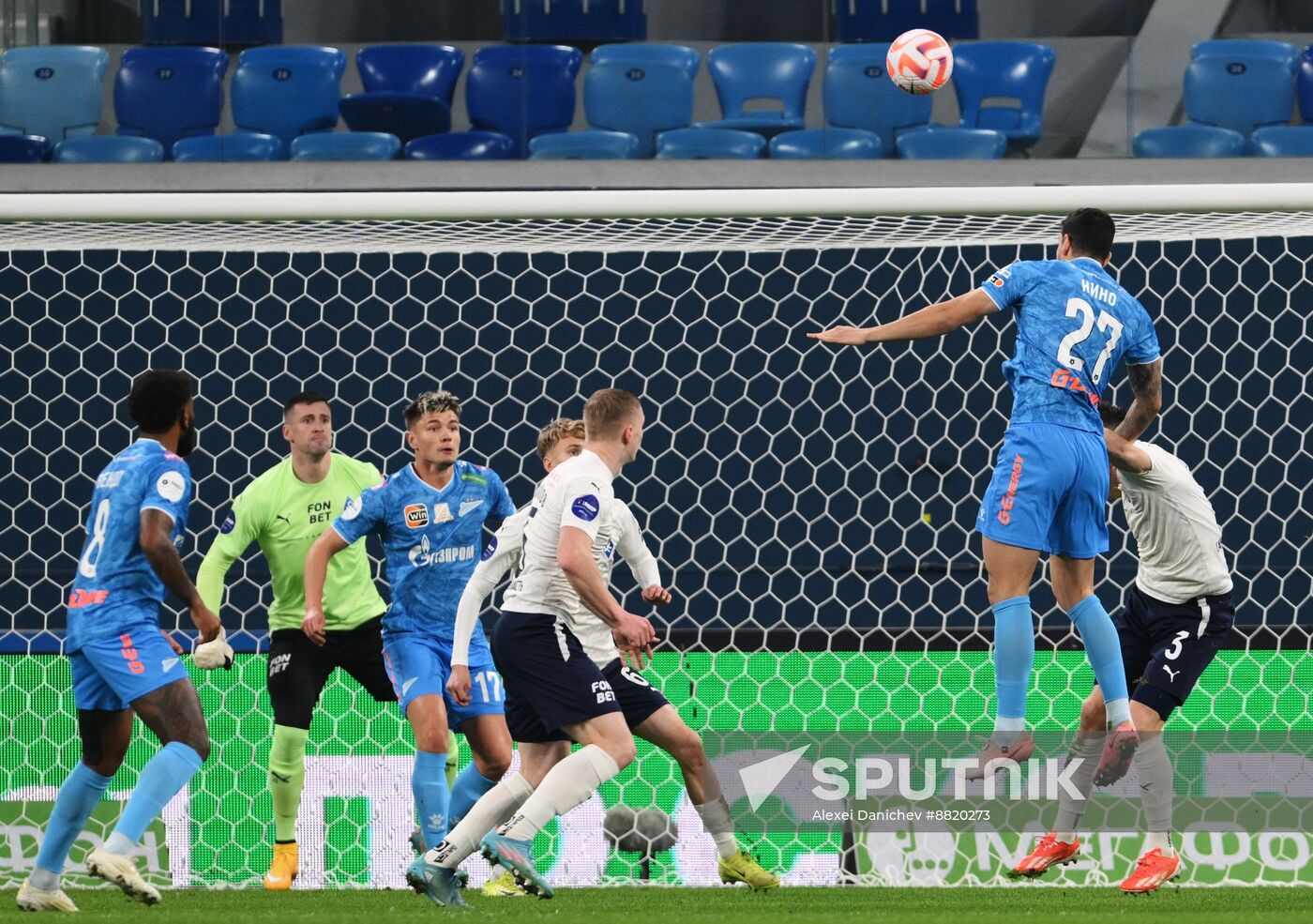 Russia Soccer Premier-League Zenit - Krylia Sovetov