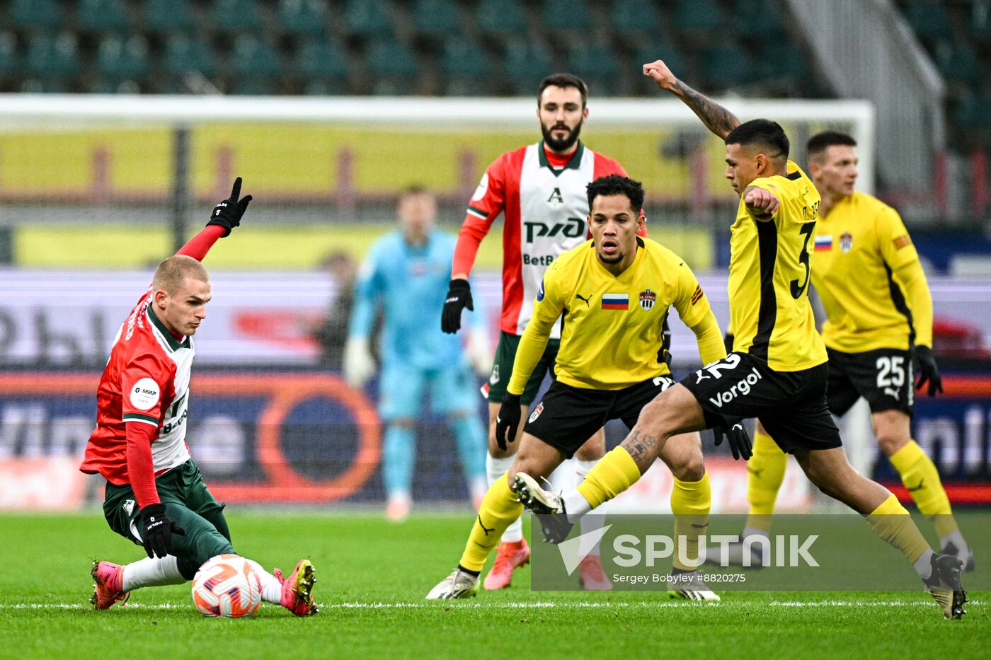 Russia Soccer Premier-League Lokomotiv - Khimki