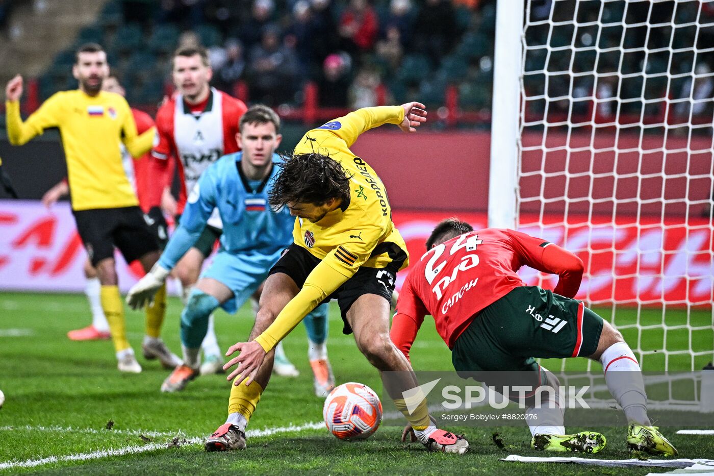 Russia Soccer Premier-League Lokomotiv - Khimki