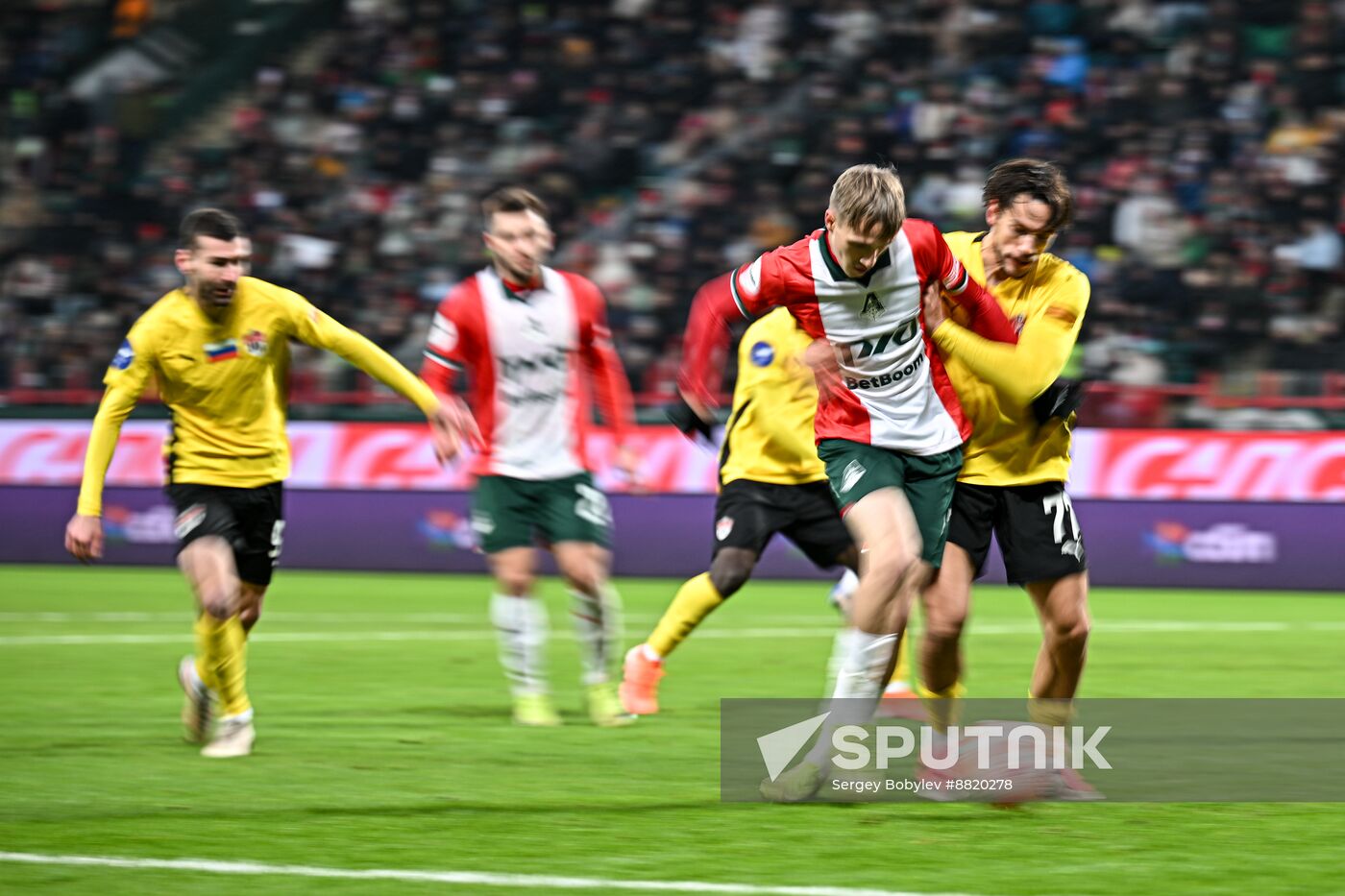 Russia Soccer Premier-League Lokomotiv - Khimki