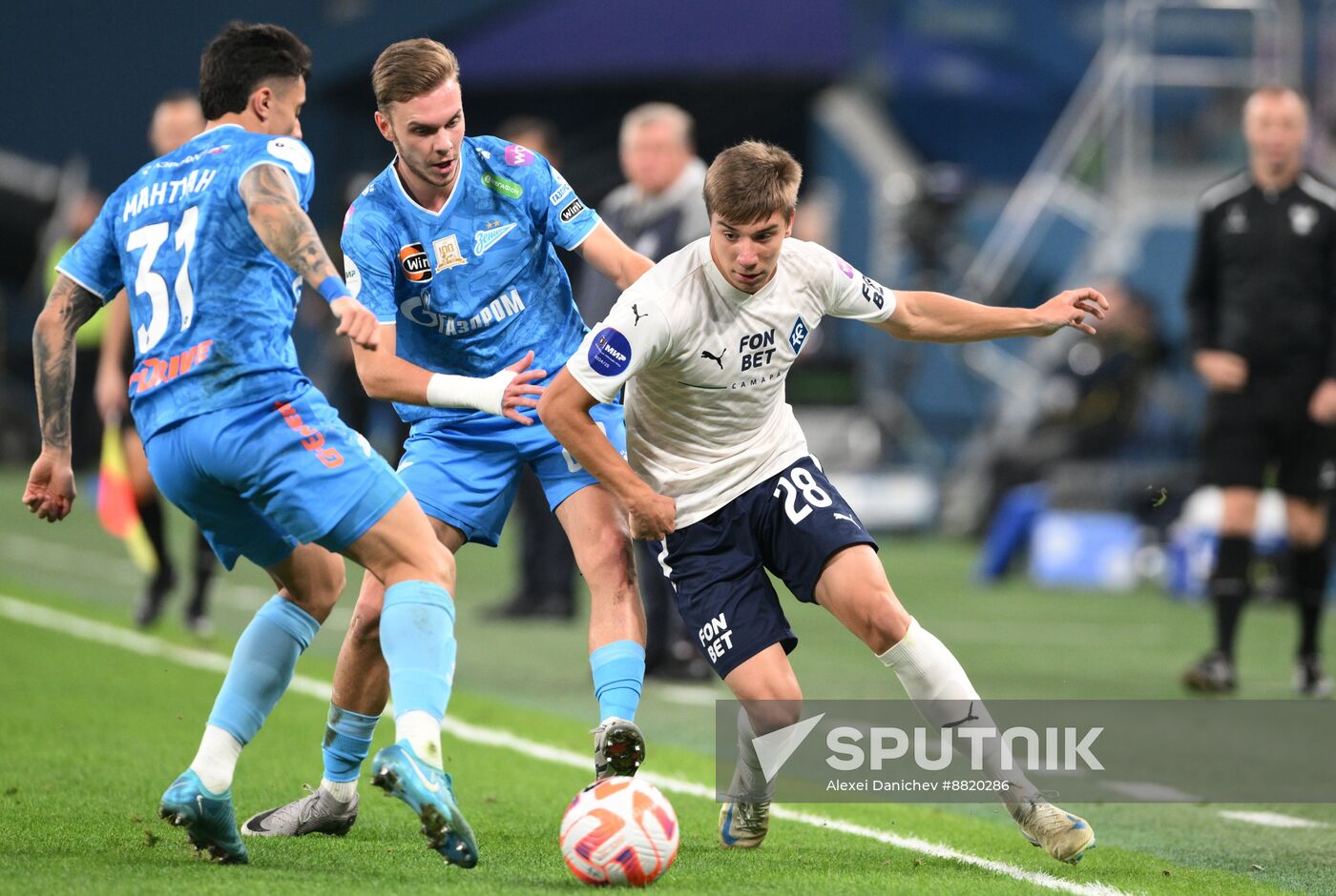 Russia Soccer Premier-League Zenit - Krylia Sovetov