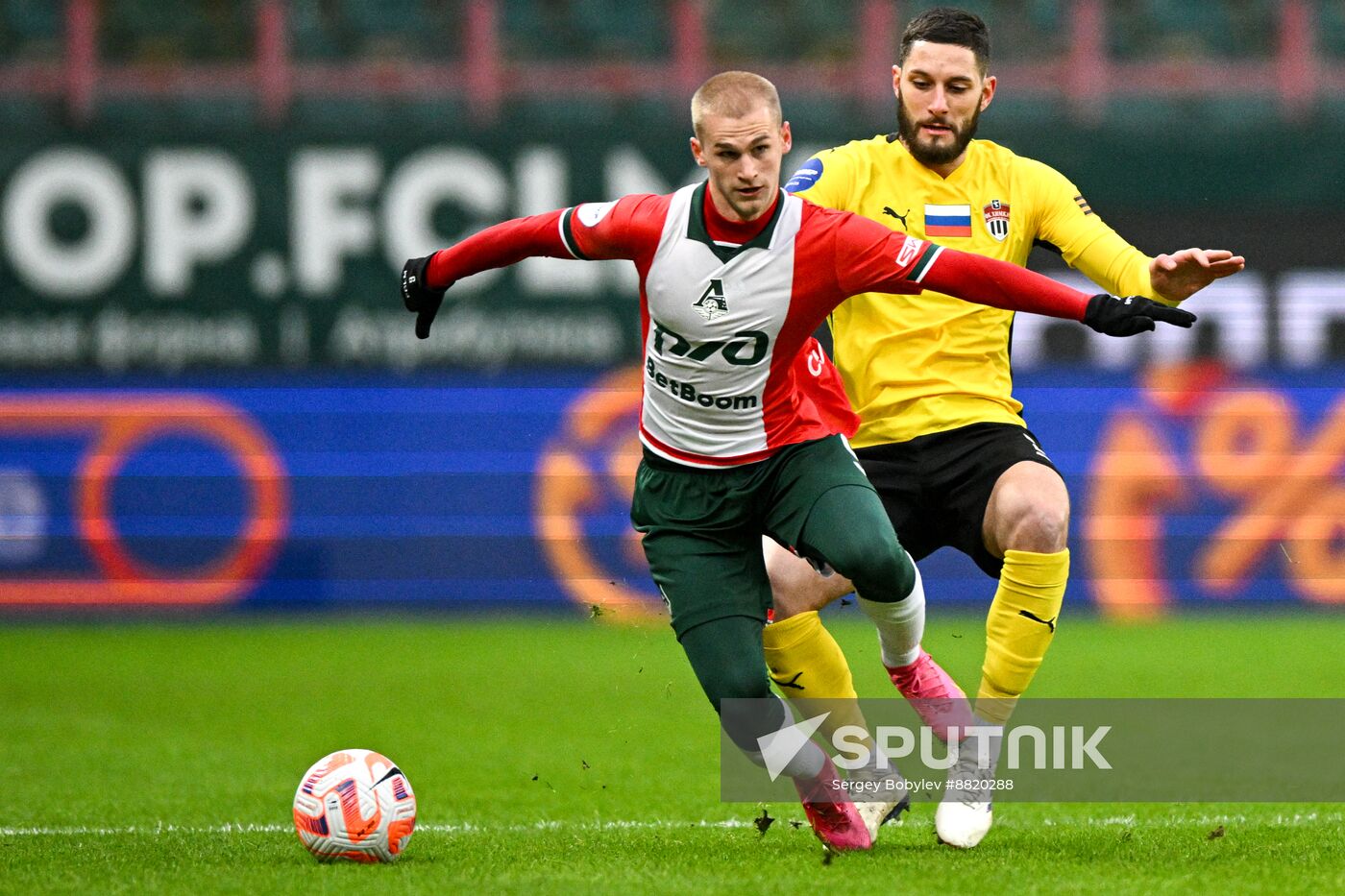 Russia Soccer Premier-League Lokomotiv - Khimki