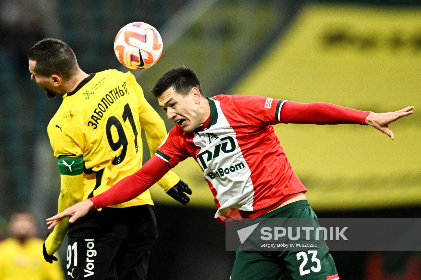 Russia Soccer Premier-League Lokomotiv - Khimki