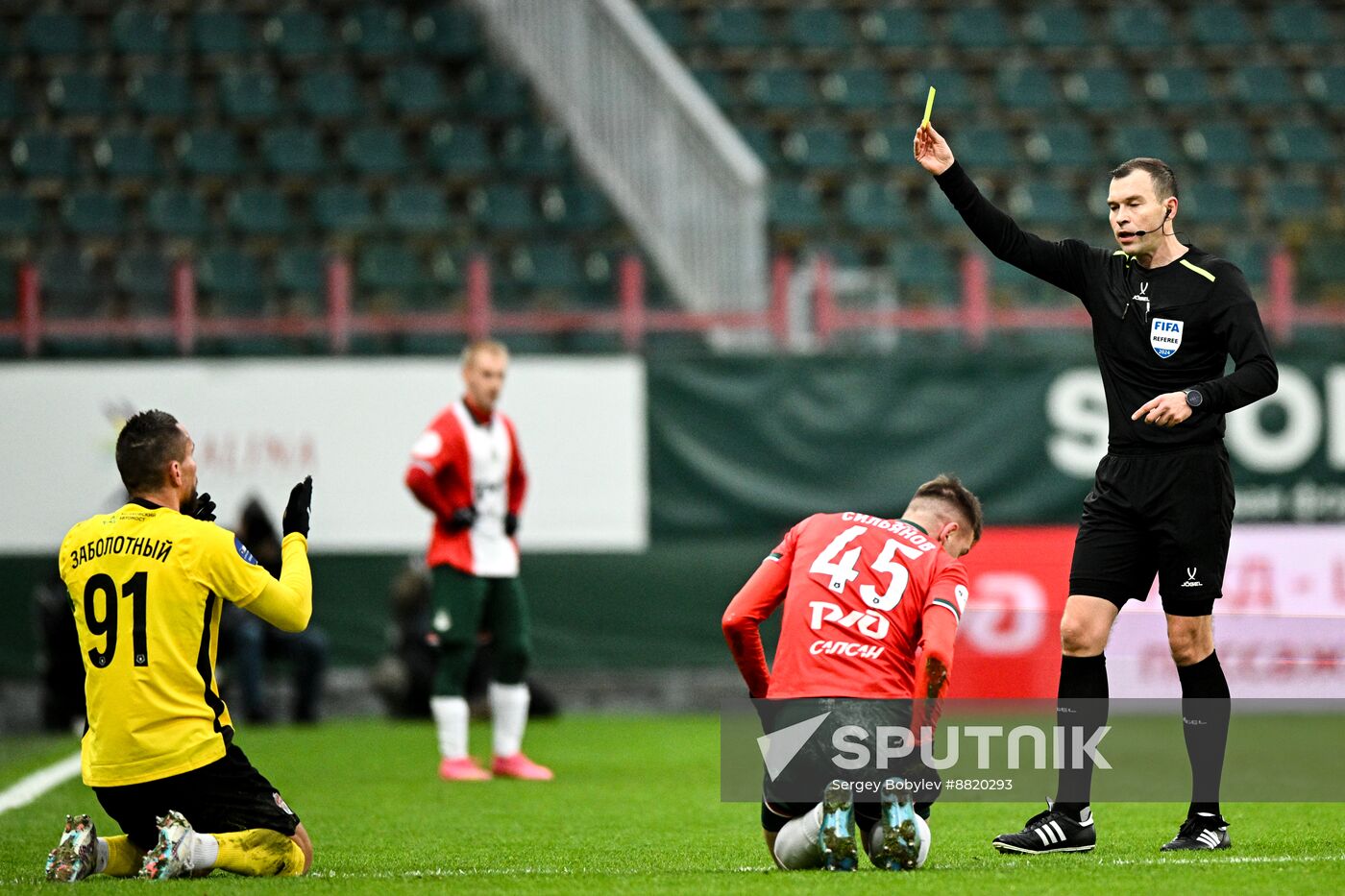 Russia Soccer Premier-League Lokomotiv - Khimki