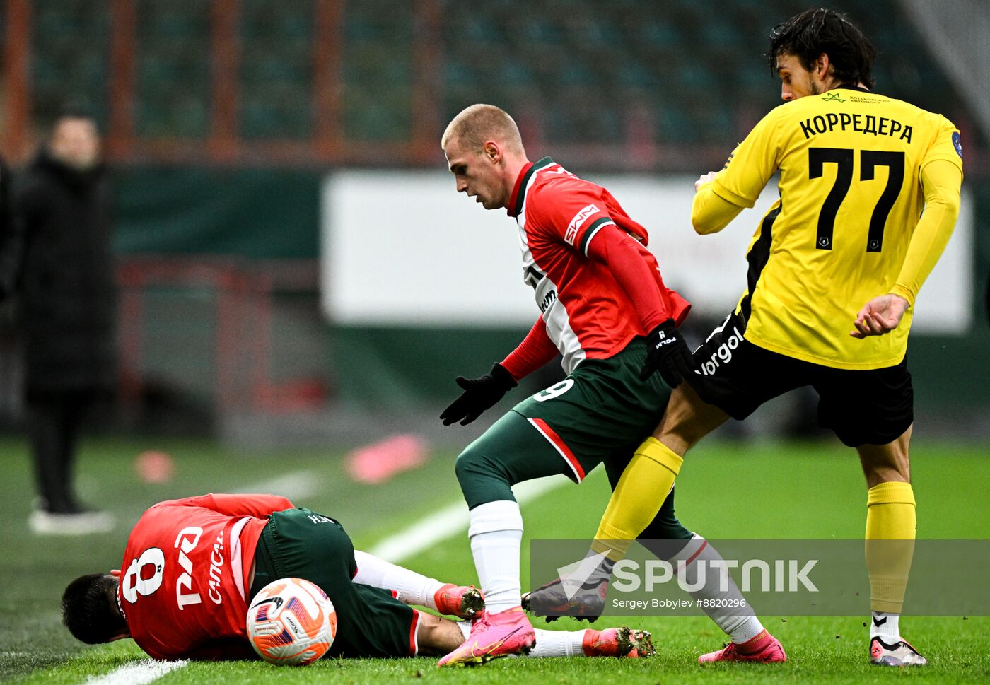 Russia Soccer Premier-League Lokomotiv - Khimki