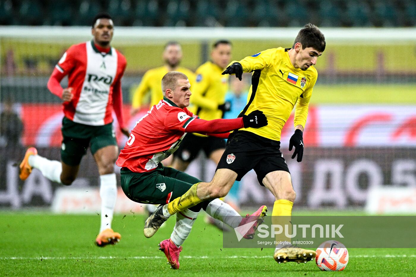 Russia Soccer Premier-League Lokomotiv - Khimki