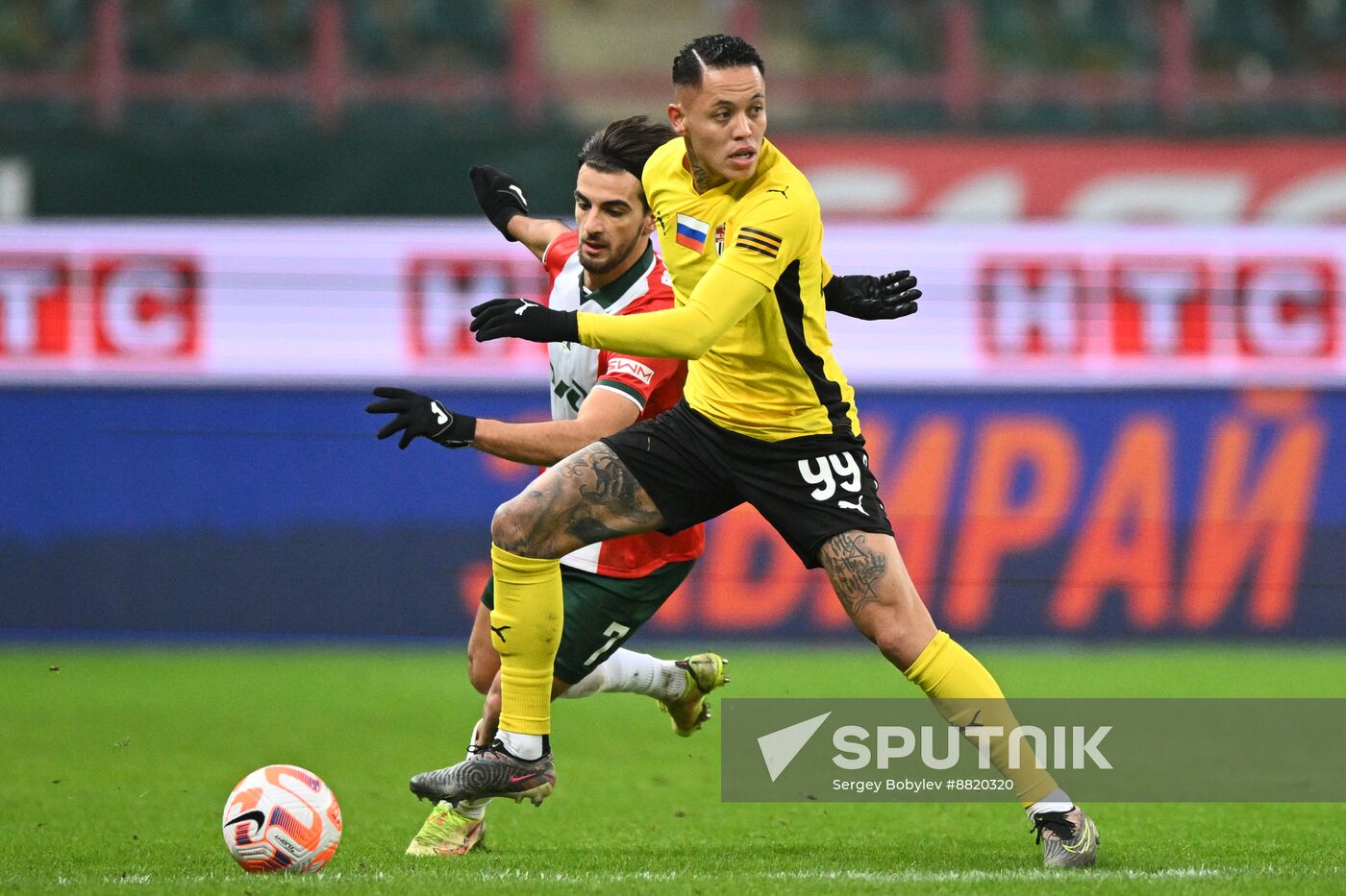 Russia Soccer Premier-League Lokomotiv - Khimki