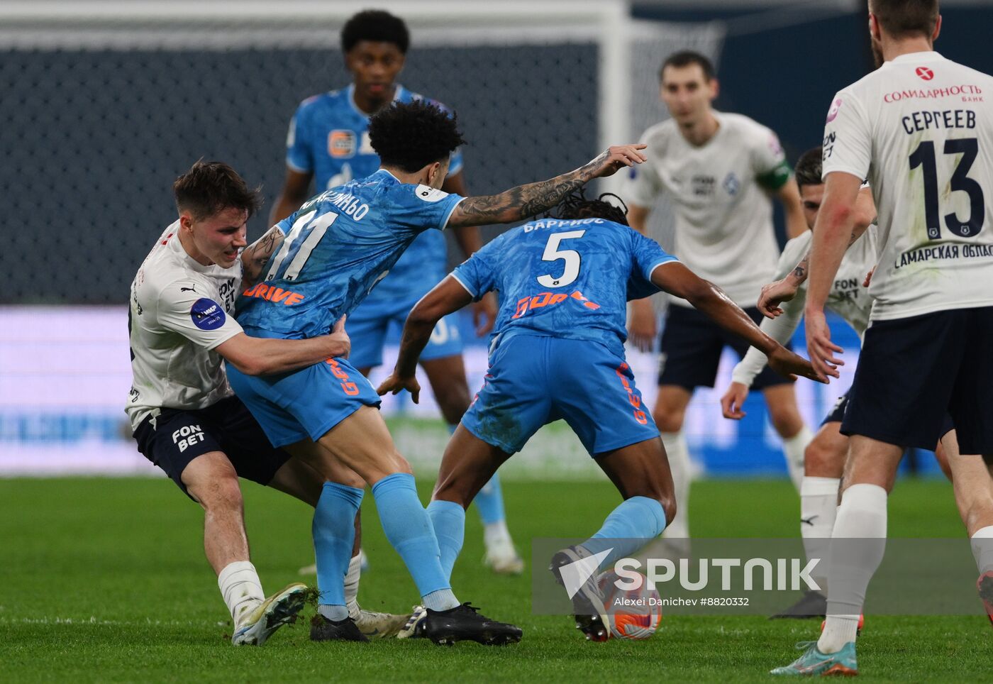 Russia Soccer Premier-League Zenit - Krylia Sovetov