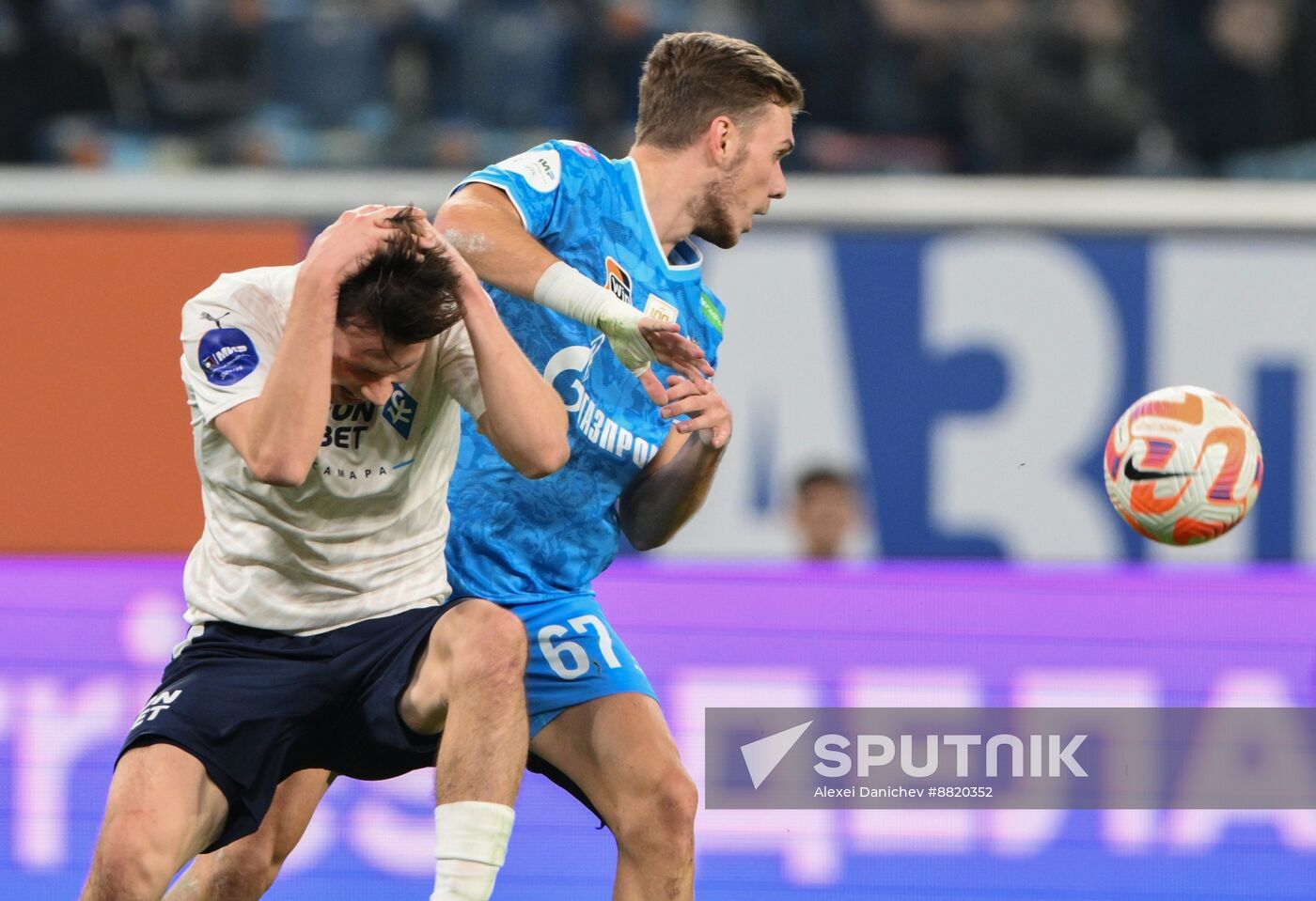 Russia Soccer Premier-League Zenit - Krylia Sovetov