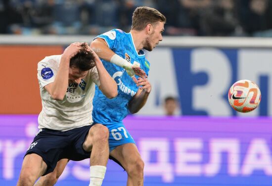 Russia Soccer Premier-League Zenit - Krylia Sovetov