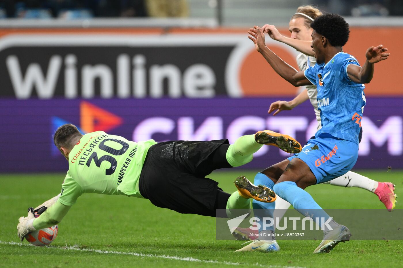 Russia Soccer Premier-League Zenit - Krylia Sovetov