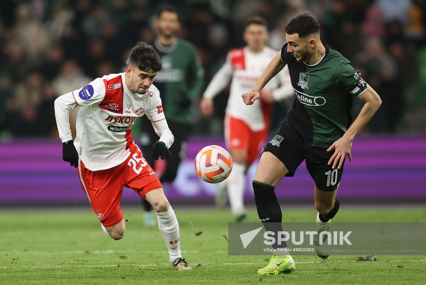 Russia Soccer Premier-League Krasnodar - Spartak