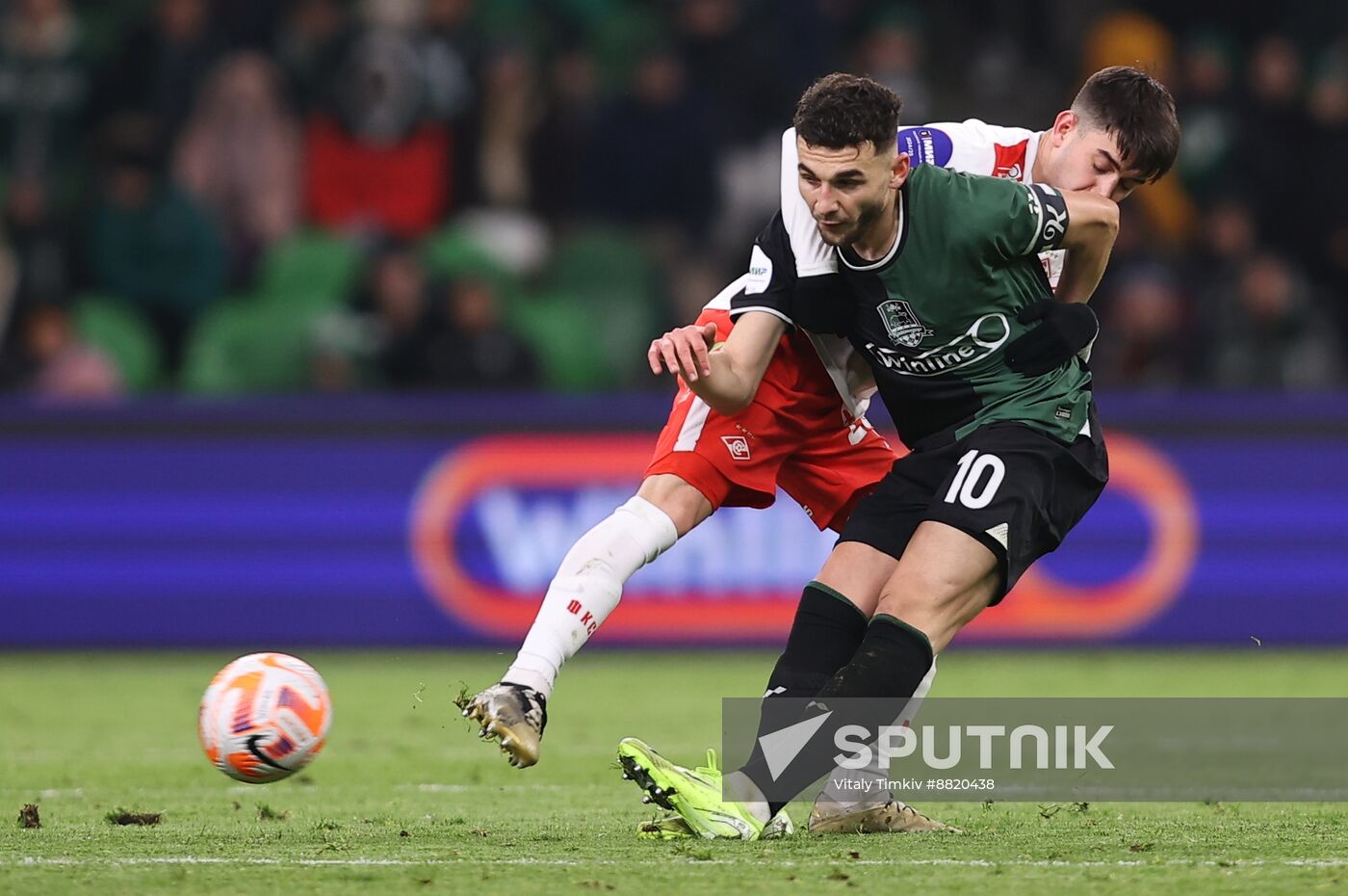 Russia Soccer Premier-League Krasnodar - Spartak