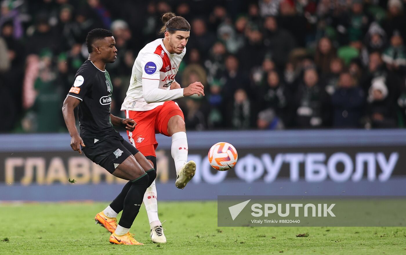 Russia Soccer Premier-League Krasnodar - Spartak