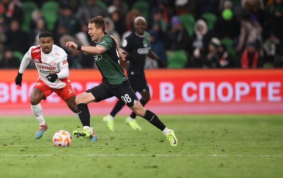 Russia Soccer Premier-League Krasnodar - Spartak