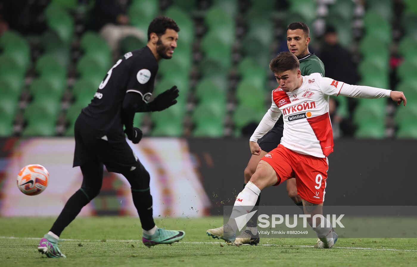 Russia Soccer Premier-League Krasnodar - Spartak