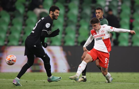 Russia Soccer Premier-League Krasnodar - Spartak