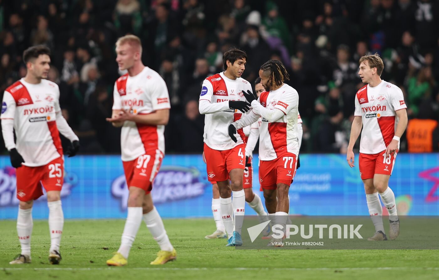 Russia Soccer Premier-League Krasnodar - Spartak