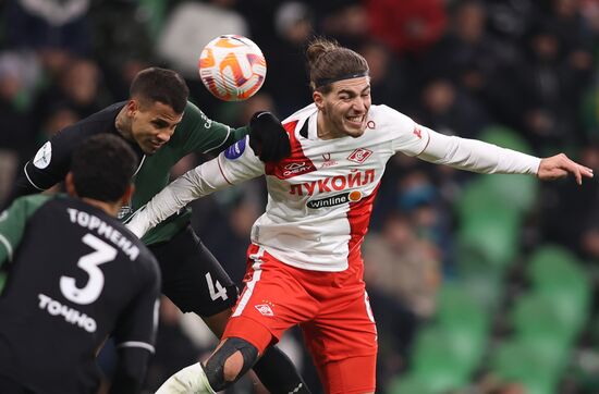 Russia Soccer Premier-League Krasnodar - Spartak