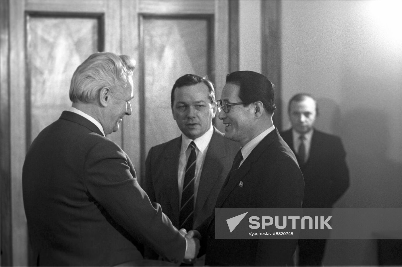 Prime Minister of DPRK Administrative Council Kang Song-san visits USSR