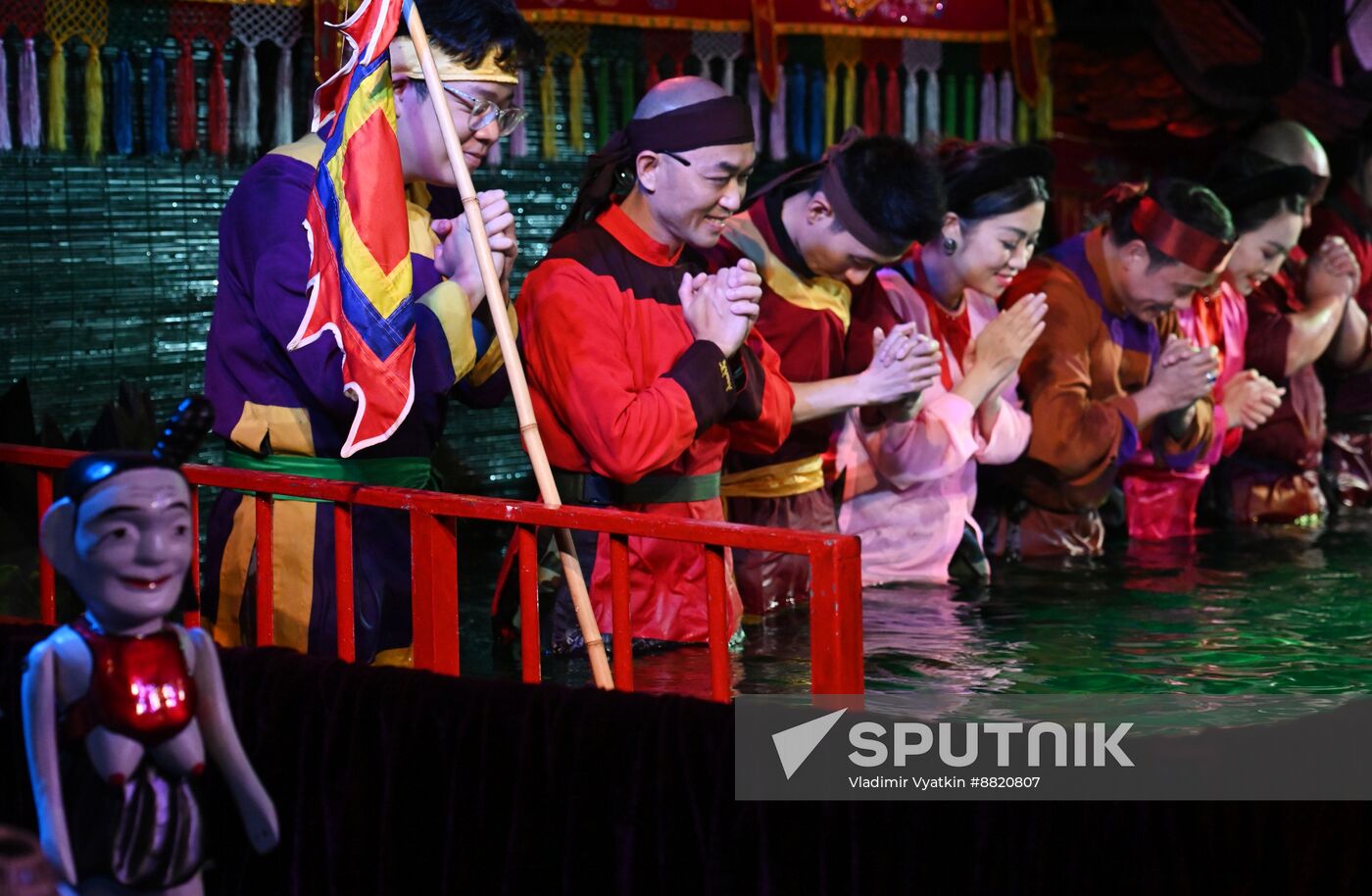 Russia Chekhov Theatre Festival Water Puppetry