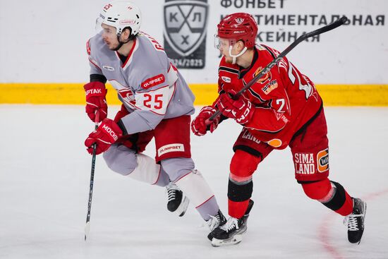 Russia Ice Hockey Kontinental League Avtomobilist - Spartak