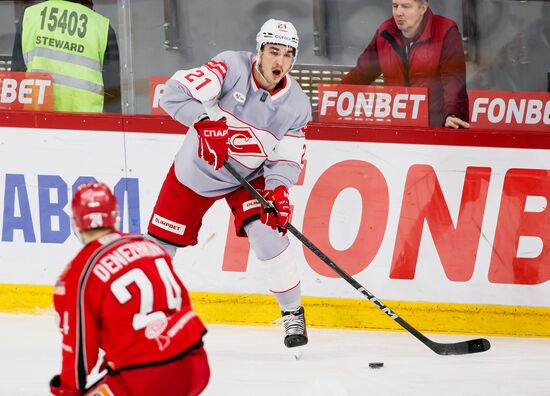 Russia Ice Hockey Kontinental League Avtomobilist - Spartak