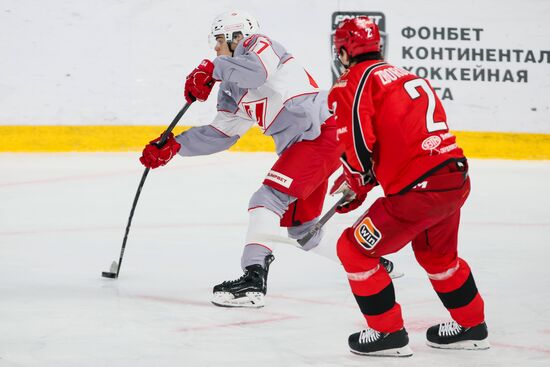 Russia Ice Hockey Kontinental League Avtomobilist - Spartak