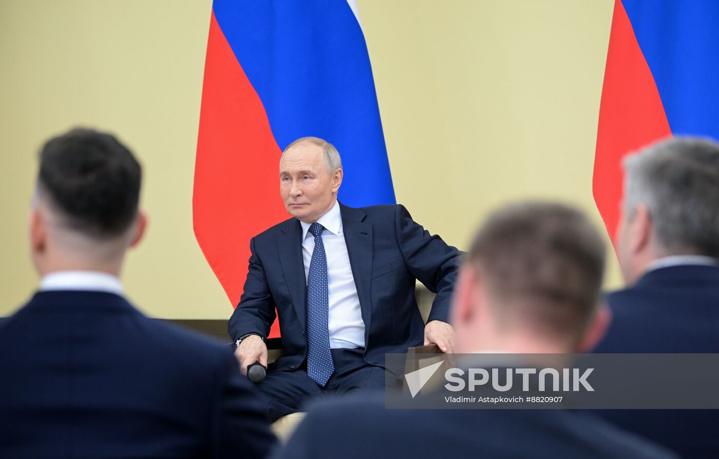Russia Putin Young Scientists