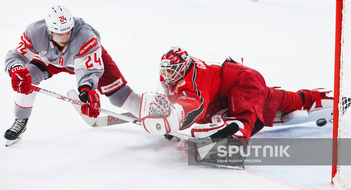 Russia Ice Hockey Kontinental League Avtomobilist - Spartak