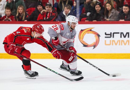 Russia Ice Hockey Kontinental League Avtomobilist - Spartak