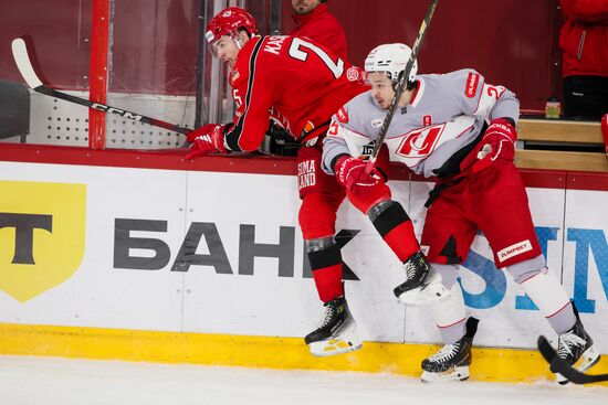 Russia Ice Hockey Kontinental League Avtomobilist - Spartak