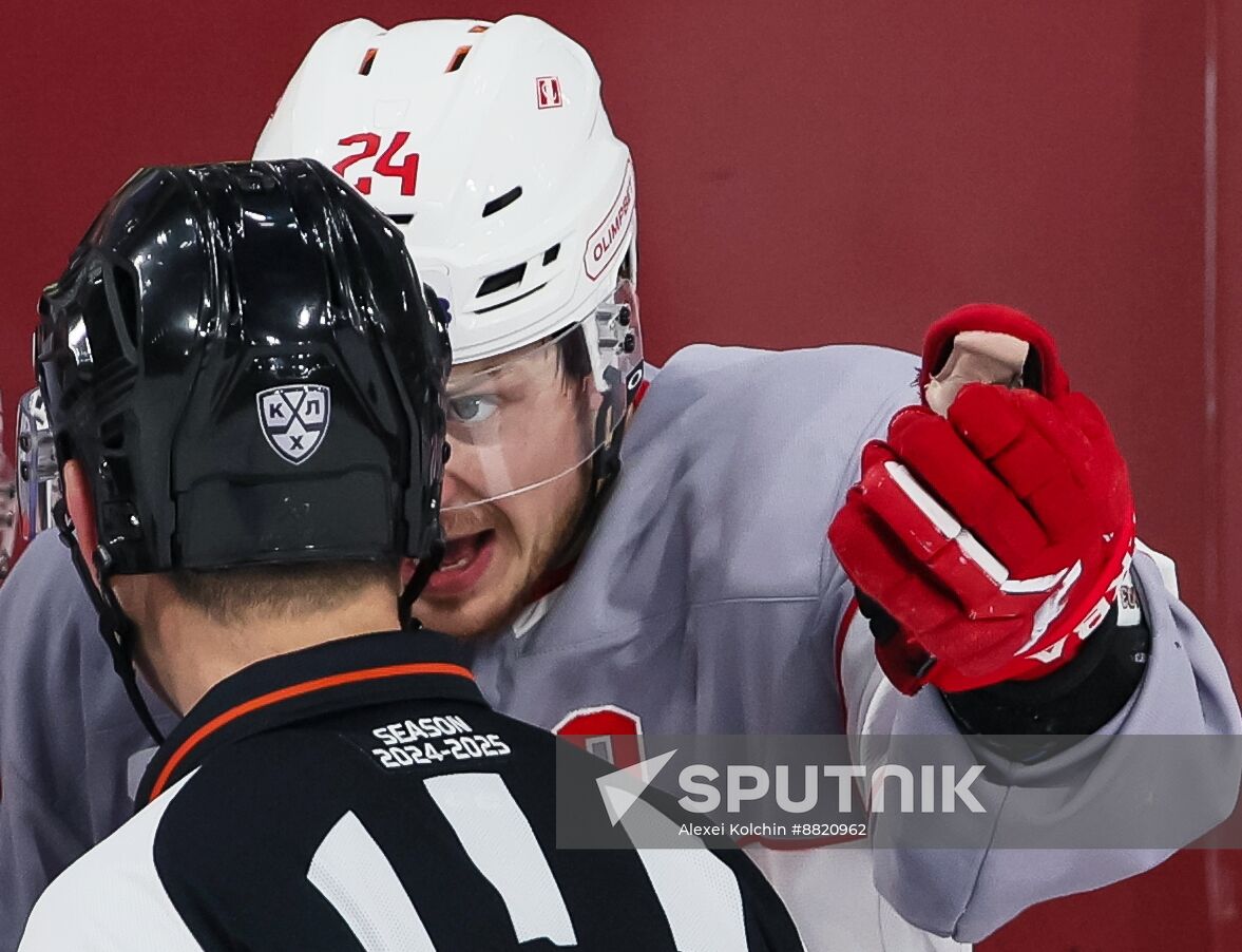 Russia Ice Hockey Kontinental League Avtomobilist - Spartak