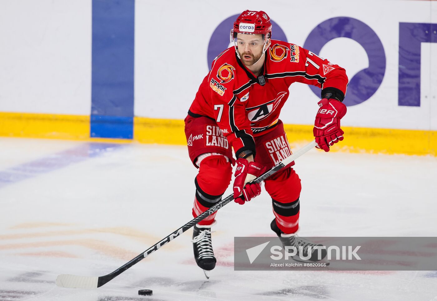 Russia Ice Hockey Kontinental League Avtomobilist - Spartak