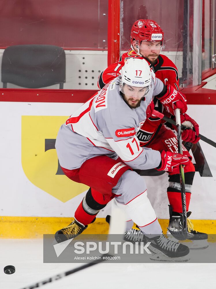 Russia Ice Hockey Kontinental League Avtomobilist - Spartak