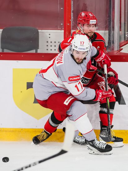 Russia Ice Hockey Kontinental League Avtomobilist - Spartak