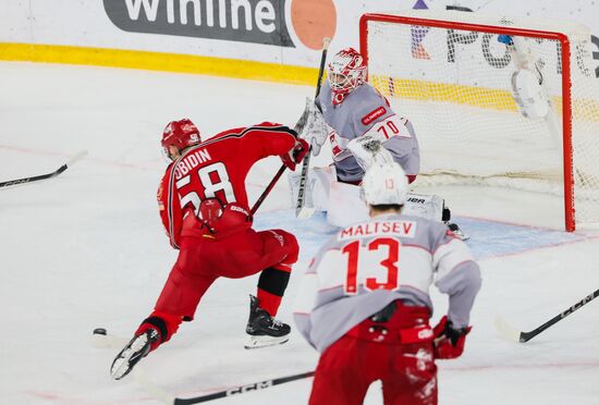 Russia Ice Hockey Kontinental League Avtomobilist - Spartak