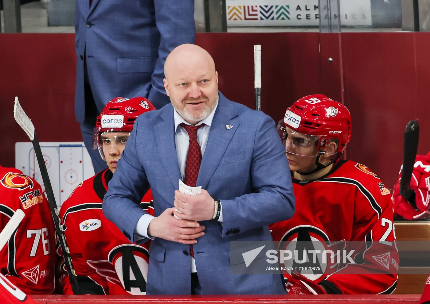 Russia Ice Hockey Kontinental League Avtomobilist - Spartak