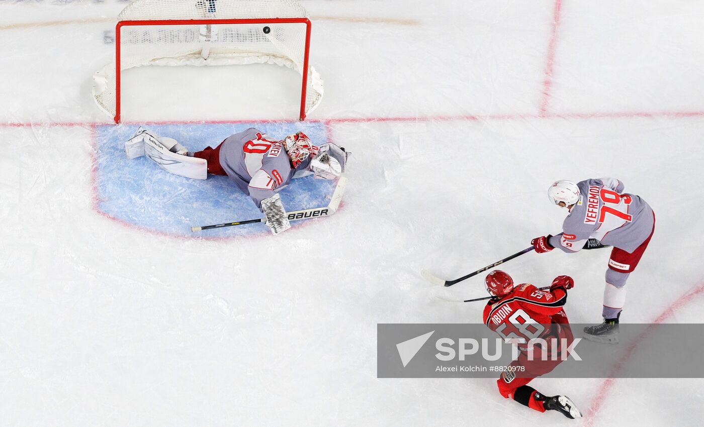 Russia Ice Hockey Kontinental League Avtomobilist - Spartak