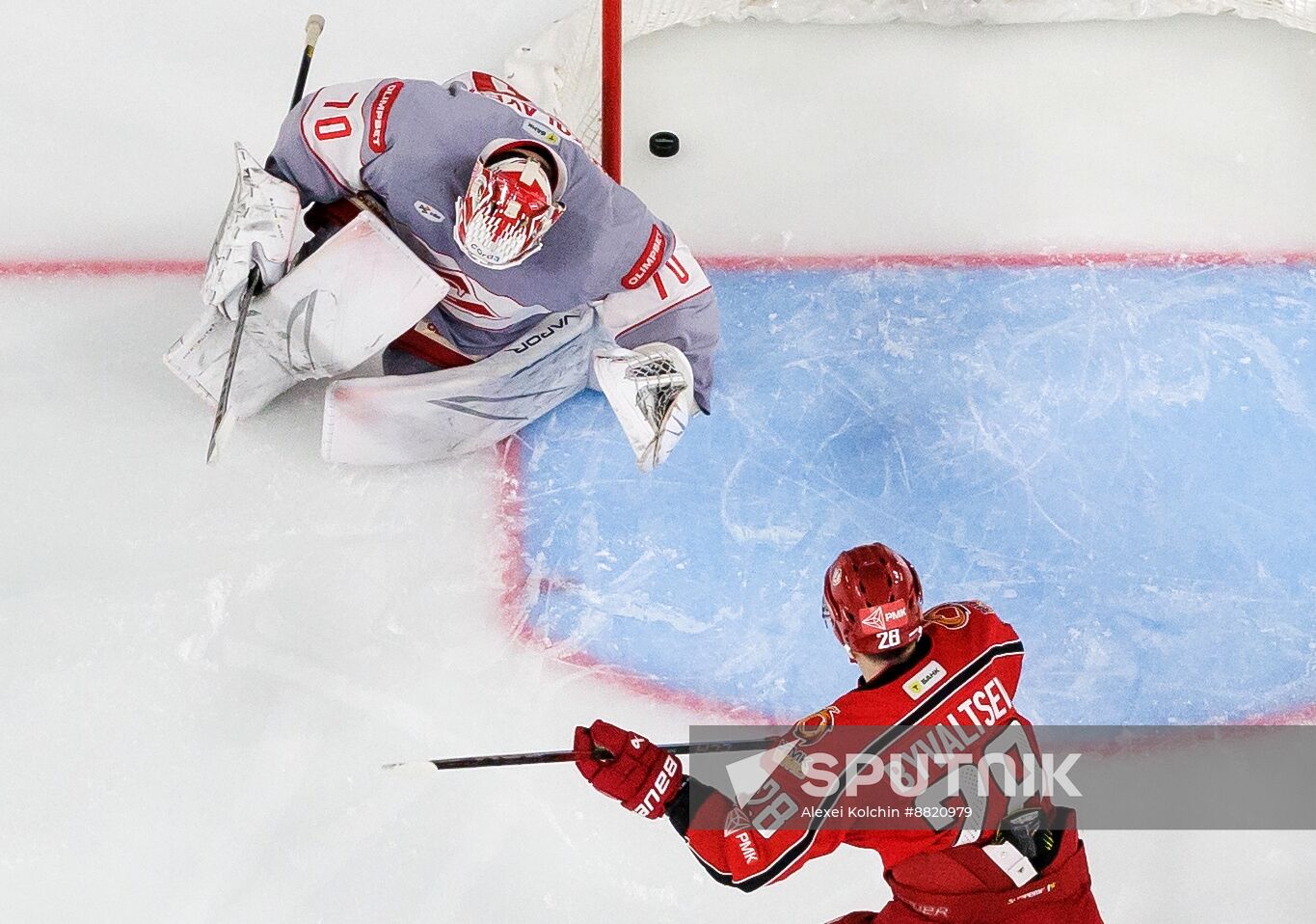 Russia Ice Hockey Kontinental League Avtomobilist - Spartak