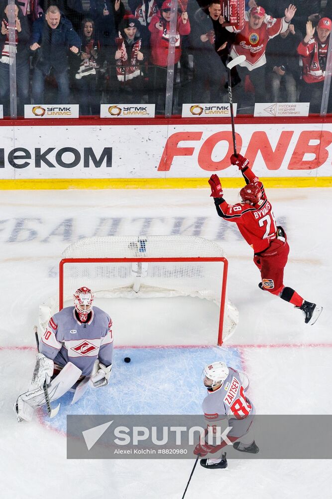 Russia Ice Hockey Kontinental League Avtomobilist - Spartak