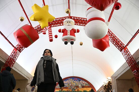 Russia New Year Season Decorations