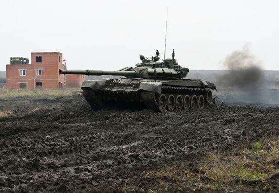 Russia Defence Tank Crews Training